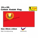 30cm X 60cm Cotton Kedah Flag